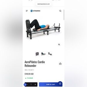 Cardio Reformer - Black